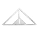 Drillpro Triangle Ruler Multifunction Floor Drain Angle Ruler Pattern Tile Ruler Stainless Steel Measuring Tool