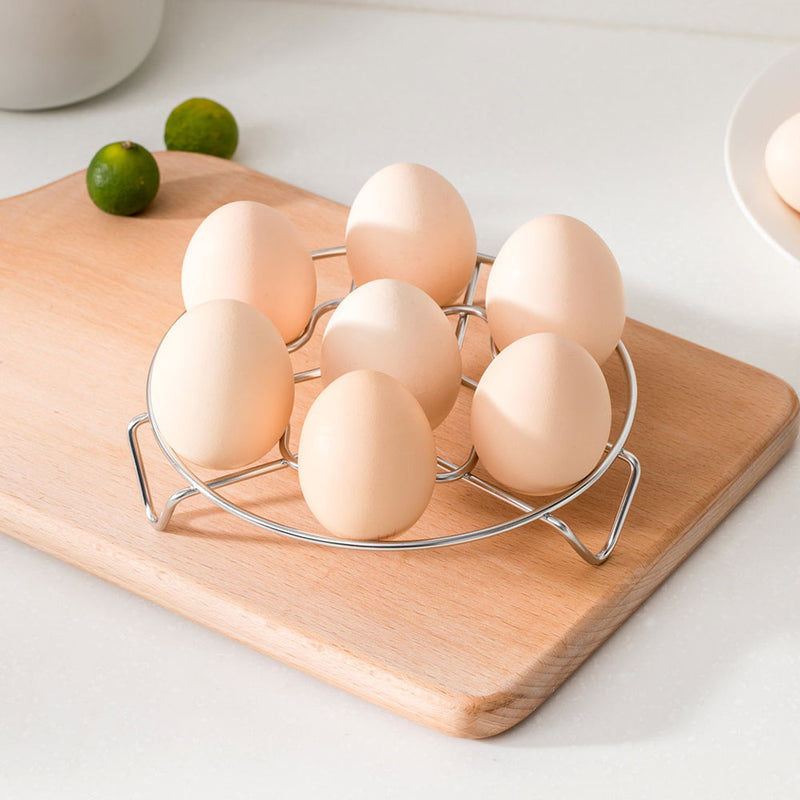 Jordan&Judy Multifunctional Metal Steaming Rack 304 Stainless Steel Home Kitchen Cooking Pot Steamer Tray Steaming Stand