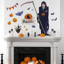 Miico SK9318 Halloween Cartoon Wall Sticker Creative Haloween Party Sticker Room Decoration