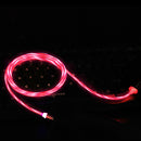 TOPK 5A LED Flow Glow Lighting Magnetic Type C Micro USB Data Cable For Xiaomi MI9 HUAWEI Mate30 5G Pro Pocophone F1 Note10+ 5G