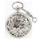 JIJIA JX025 Great Phoenix Metal Automatic Mechanical Watch Pocket Watch