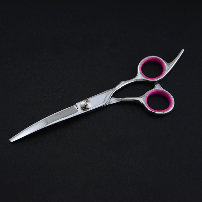 Professional Pet Dog Hair Cutting Scissors 6" Grooming Kits Curved Shears Tool