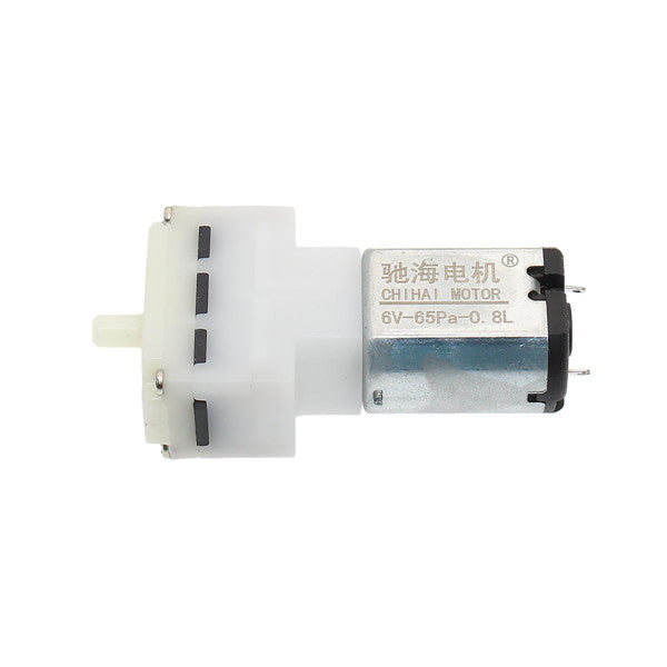 CHIHAI MOTOR DC6V 150mA 0.8L Micro Vacuum Pump Air Pump