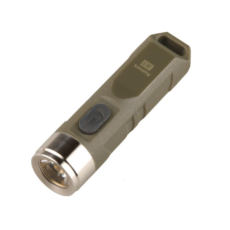 RovyVon Aurora A1 550LM Mini Keychain Light USB Rechargeable Flashlight EDC Flashlight USB Charging LED Work Lamp 130mAh Lithium Battery Hunting Camping Emergency Lantern