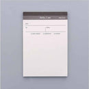 Simple Business Day Plan This Scratch Pad Can Tear Notebook Office Desk Schedule Memo Stationery 10 Pcs