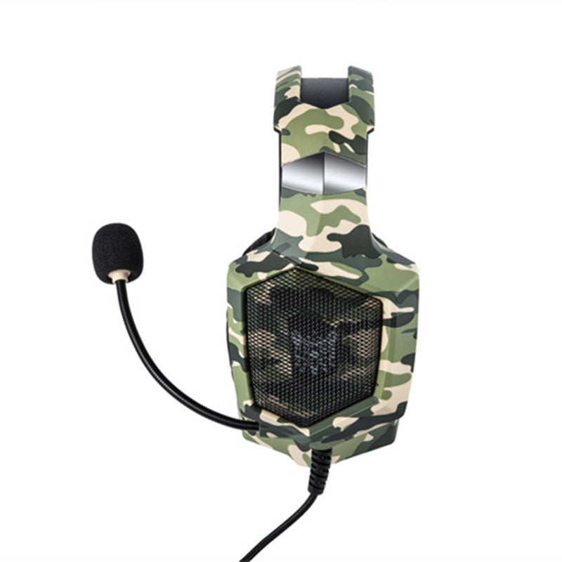 ONIKUMA K8 PS4 Gaming Headphone RGB LED Light Hi-Fi Stereo Over-ear Headset With Noise-canceling Mic