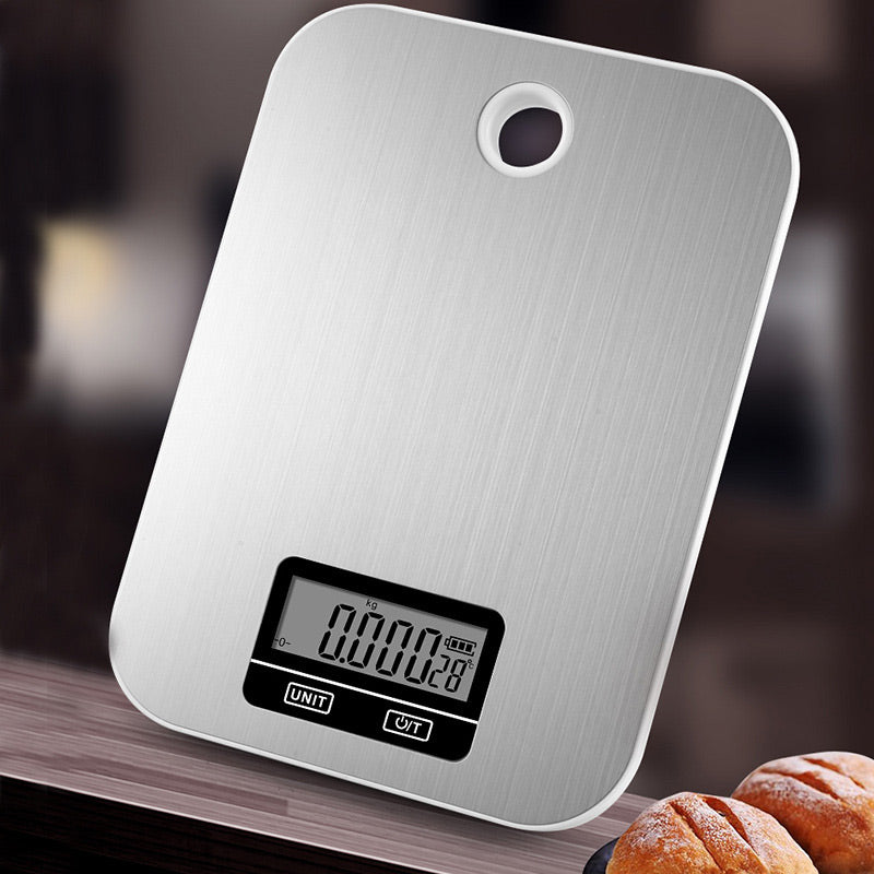 Minleaf ML-KS2 Kitchen Scale 5kg/1g Stainless Steel LCD Display Electronic Kitchen Scale Digital Food Scale High Precision Measuring Tools