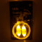 1 Pair LED Light Bestselling 80CM Flash Luminous Fashionable Glass Fiber Cool Design Shoelaces