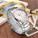 CURREN 8103 Waterproof Calendar Men Wrist Watch Full Steel Band Quartz Watches