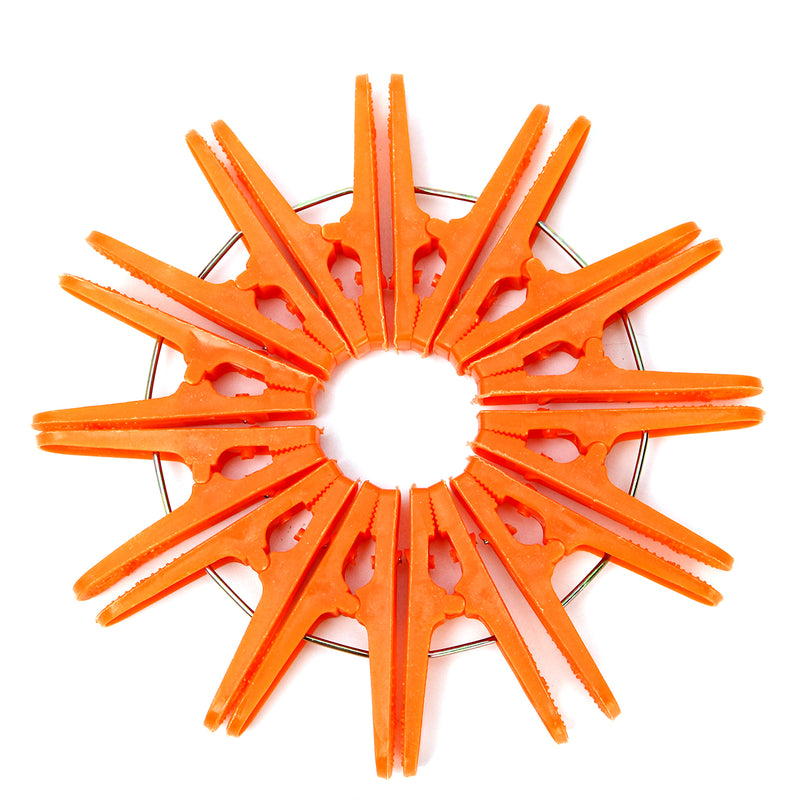 4-Line Retractable Clothesline Clothes Rack Hanging Dryer Indoor Laundry Hook