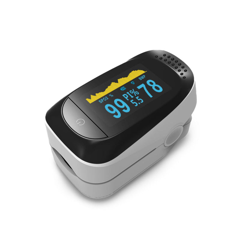 Portable OLED Pulse Oximeter Home Detection Finger Tip Oximeter Sleep Monitoring Heart Rate PI  for Adult and Children with SpO2 Pulse Oximeter