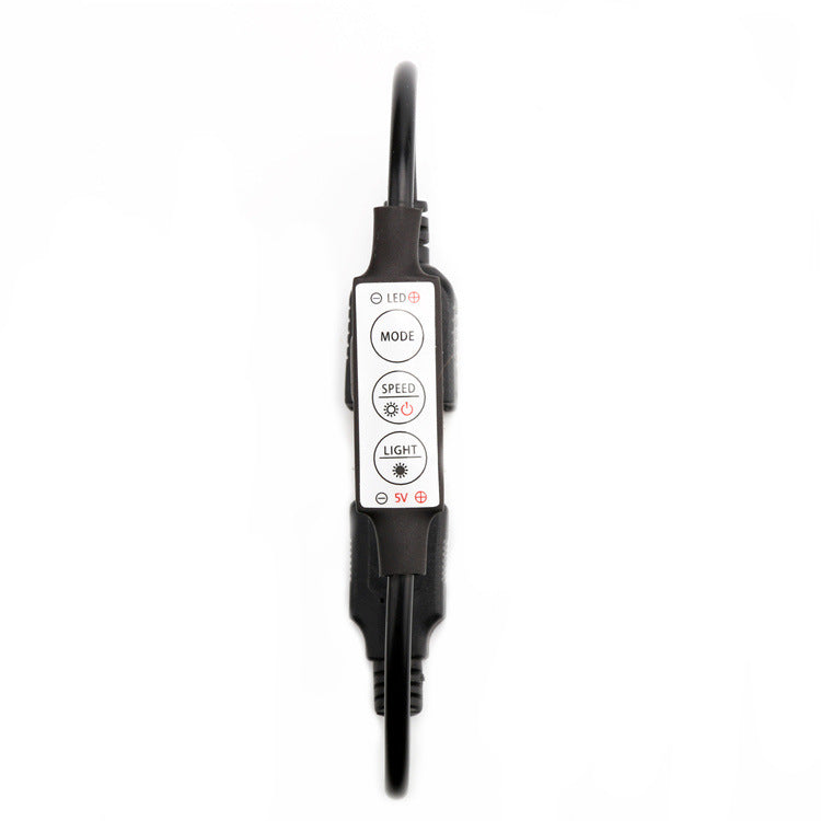 LED Light Strip Controller Dimming Control Switch USB Connector