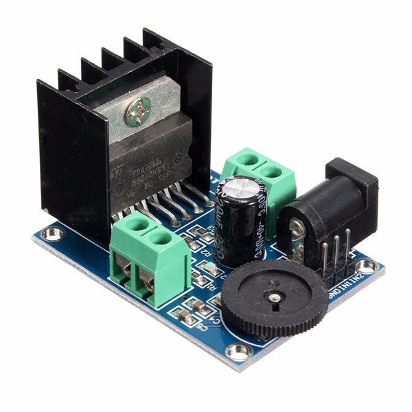 AC/DC 18V TDA7297 Audio Power Amplifier DIY Module Board Double Channel 10-50W