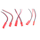 5 Pairs 100mm 10cm JST Male And Female Plug Connector Cable ESC Extension Cable