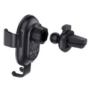 HOCO CW25 10W Qi Wireless Charger Fast Charging Gravity Linkage Auto Lock Air Vent Car Phone Holder Car Mount for 4.0-6.5 Inch Qi-enabled Smart Phone for iPhone 11 for Samsung Galaxy Note 10