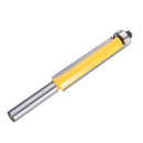 Drillpro 8mm Shank Trimming Router Bit with Bearing Wood Template Pattern Cutter
