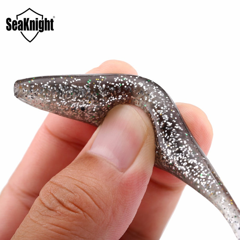 SeaKnight SL003 6pcs/bag 6.2g 89mm/3.5in Soft Fishing Lure T-Tail Flexible Swimbait Fishing Bait