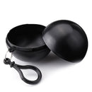Outdoor Portable Raincoats Ball Moving Boxes Disposable Raincoat Camping Fishing Travel Emergency Poncho Key Chain