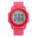SKMEI 1206 LED Fashion Male Female EL Light 50M Waterproof Digital Watch