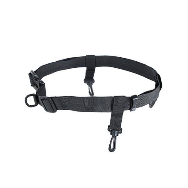 Multi-function Fishing Waist Band Adjustable Nylon Hook Ring Belt Wrist Strap