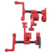 Wood Gluing Pipe Clamp Set Pipe Clamp for Metal Plastic Water Pipe Woodworking Clamp