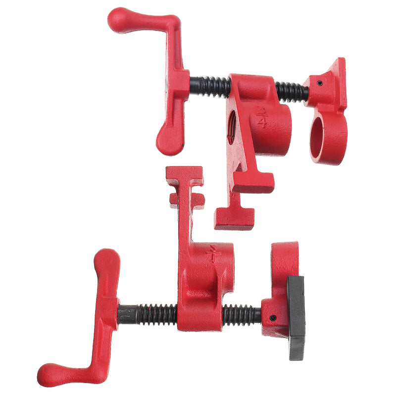 Wood Gluing Pipe Clamp Set Pipe Clamp for Metal Plastic Water Pipe Woodworking Clamp