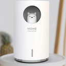 Cute Pet Humidifier 900ML Large Capacity Color LED Light Silent Timing Home Humidificador Mist Maker