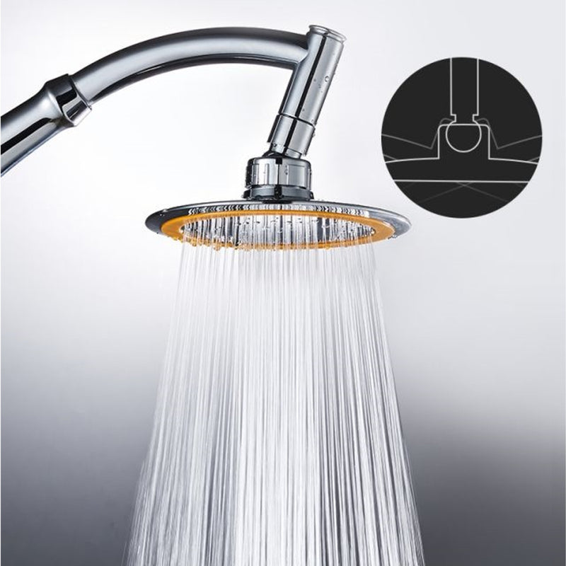 15cm 6 Inch High Pressure 360 Adjustable Showerhead Water Saving Anion Bathroom Large Shower Head
