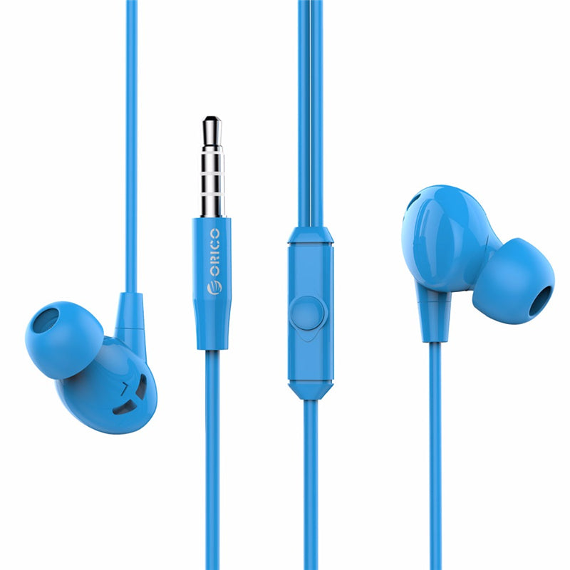 ORICO RP1 Soundplus 3.5mm Earphone HiFi Wired Control In-ear Stereo Music Earbuds Headphone with Mic