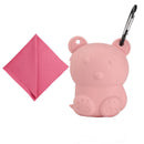 Towel Storage Box Silicone Storage Box Holder Camping Travel Storage Case With Towel