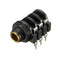 6.35mm 1/4'' Jack Socket PCB Stereo Switched Chassis Mounting
