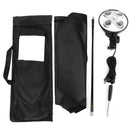 Photo Video Studio Lighting 50x70cm Softbox Light  4 Socket E27 Lamp Holder Kit