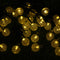 6m 30LED Waterproof Solar Powered Light String Retro Crystal Ball Bulb String Decor Lamp