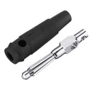 Amass 4mm Banana Bullet Connector Plug with Black Red Color Rubber sheath