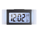 Smart Light Sense LCD 12/24H Alarm Clock Temperature Week Data Display Big Screen Mute Snooze Alarm Clock Office Home Decorations