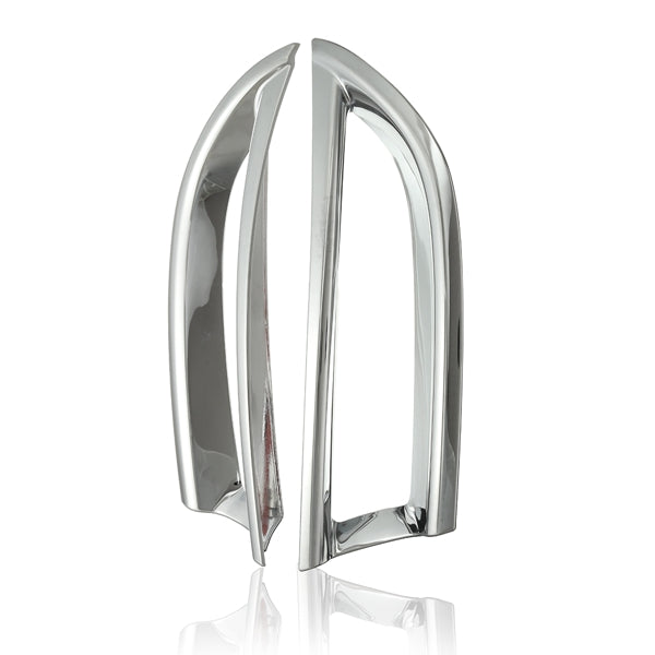 2pcs Chrome Rear Tail Light Trim Decoration Cover For Honda CRV CR-V 2012-2014
