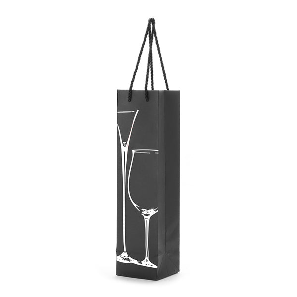 KCASA KC-PC02 Paper Wine Bottle Gift Package Bag Holder Drinks Bottle Carrier Storage Case Organizer