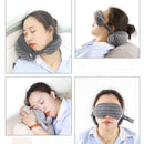 IPRee 2-in-1 Sleeping Eye Mask Eyeshade Cover Shade U-shaped Travel Office Neck Support Pillow