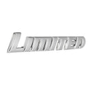 ABS Chrome Car LIMITED Decals Badge Fender Side Emblem Stickers for Highlander