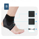1PC AOLIKES Ankle Support Adjustable Thin Breathable Sports Fitness Basketball Ankle Protector