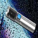 XANES 350Lumens Zoomable 3Modes USB Rechargeable IPX4 LED Flashlight Mini Flashlight 18650 Flashlight Outdoor Multifunctional Flashlight