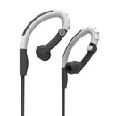 Rock Space Y6 Sports Earphone Portable 3.5mm Noise Cancelling Stereo Sweatproof Headphone with Mic