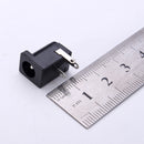 50pcs DC-005 3Pin Black DC Power Jack Socket Connector 5.5*2.1mm
