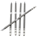 KSGER 5pcs T12-BC2/T12-I/T12-B/T12-K/T12-24 Soldering Iron Tips Soldering Tips