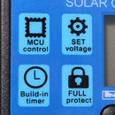 10A-60A 12V/24V Solar Panel Charger Controller Battery Regulator Dual USB LCD Display Solar Charge Controller