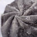 90cm Silver Christmas Tree Manual Massager Decorations Plush Base Floor Cushion
