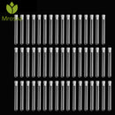 Mrosaa 50Pcs Plastic Transparent Test Tube With Cap 12x100mm Test Tubes Vials Push Caps