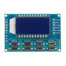 3pcs 3 Channel PWM Pulse Frequency Duty Ratio Adjustable Controller Module Square Wave Rectangular Signal Generator