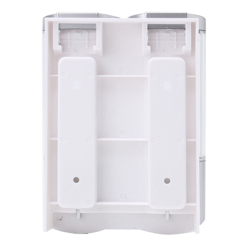 2x400ml Bathroom Kitchen Wall Mount Soap Dispenser Liquid Lotion Bottle Shampoo Shower Container