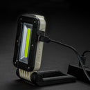 SUNREI V380 COB+LED LED Work Light USB Rechargeable EDC Flashlight 180 Folding Magnetic Tail Noctilucent